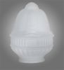 5"W Colonnade Frosted 3.25" Neck Shade