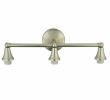23"W CONE CAP 3 LIGHT SCONCE HARDWARE