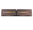 30"W Moss Creek Stepping Stone 2 LT Vanity Light