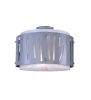16" Wide Tortuga Luna Flushmount