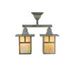 15.5"W Hyde Park T Mission 2 LT Semi-Flushmount