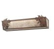 24"W Oak Leaf & Acorn Vanity Light
