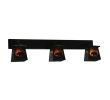 48"W Bear at Dawn 3 LT Wall Sconce