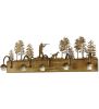 36" Wide Quail Hunter W/Dog 5 LT Vanity Hardware