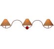 84"W Soundwave 3 LT Wall Sconce