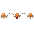 84"W Soundwave 3 LT Wall Sconce