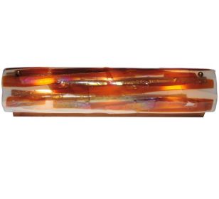 24"W Metro Fusion Marina Glass Vanity Light