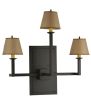 25"W Brach Ring 3 LT Wall Sconce