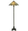 61"H Crosshairs Mission Floor Lamp