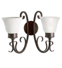 19" Wide Mirasol 2 Light Wall Sconce
