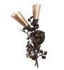 11" Wide Vinca Vine 2 LT Wall Sconce