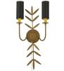 11"W Sunflower 2 LT Wall Sconce