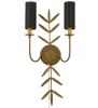 11"W Sunflower 2 LT Wall Sconce