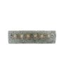 31"W Metro Fusion Moonscape Glass Vanity Light