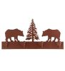 24"L Bear on the Loose 4 Hooks Coat Rack