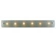 38"W Metro Mist Glass Vanity Light