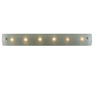 38"W Metro Mist Glass Vanity Light