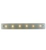 38"W Metro Mist Glass Vanity Light