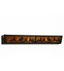 36" Wide Elk at Lake Vanity Light