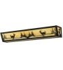 30"W Deer at Lake Vanity Light