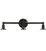 25" Wide Revival Gas & Electric 3 Light Vanity Light