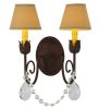 13"W Antonia 2 LT Wall Sconce