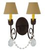 13"W Antonia 2 LT Wall Sconce