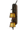 6.5" Wide Pine Branch Valley View 2 Light Wall Sconce
