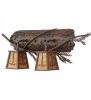 24"W Pine Branch Valley View 2 LT Vanity Light