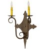 13"W Angelique 2 LT Wall Sconce