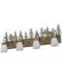 35"W Wandering Moose 4 LT Vanity Light
