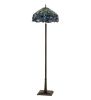 67"H Tiffany Hanginghead Dragonfly Floor Lamp