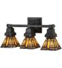 20"W Sierra Prairie Mission 3 LT Vanity Light