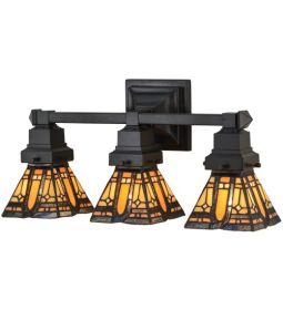 20"W Sierra Prairie Mission 3 LT Vanity Light