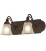 18"W Antencio 2 LT Vanity Light