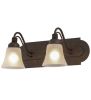 18"W Antencio 2 LT Vanity Light