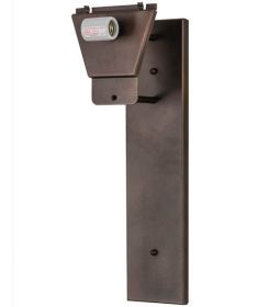 7"W Mahogany Bronze 2 LT Wall Sconce Hardware