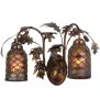 20"W Oak Leaf & Acorn 2 LT Wall Sconce