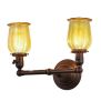 15"W Revival Chelsea Favrile 2 LT Wall Sconce