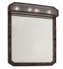30"W Arabesque Lighted Vanity Mirror