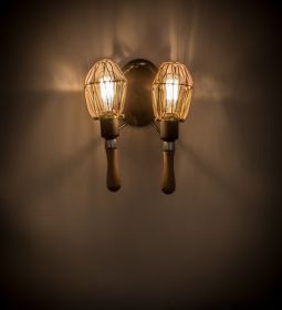 12"W Juala Pin 2 LT Wall Sconce