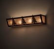 22" Wide Tall Pines Vanity Light