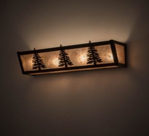 22" Wide Tall Pines Vanity Light