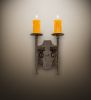 9"W Toscano 2 LT Wall Sconce