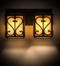 14" Wide Caprice 2 Light Vanity Light