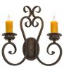 17"W Fernando 2 LT Wall Sconce
