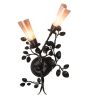 14.5"W Vinca Vine 2 LT Left Wall Sconce