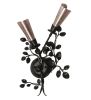 14.5"W Vinca Vine 2 LT Left Wall Sconce
