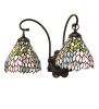 17"W Wisteria 2 LT Wall Sconce