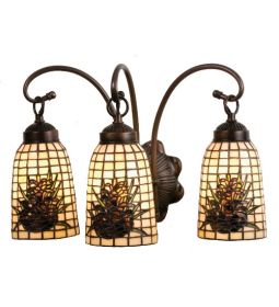 18"W Pine Barons 3 LT Vanity Light